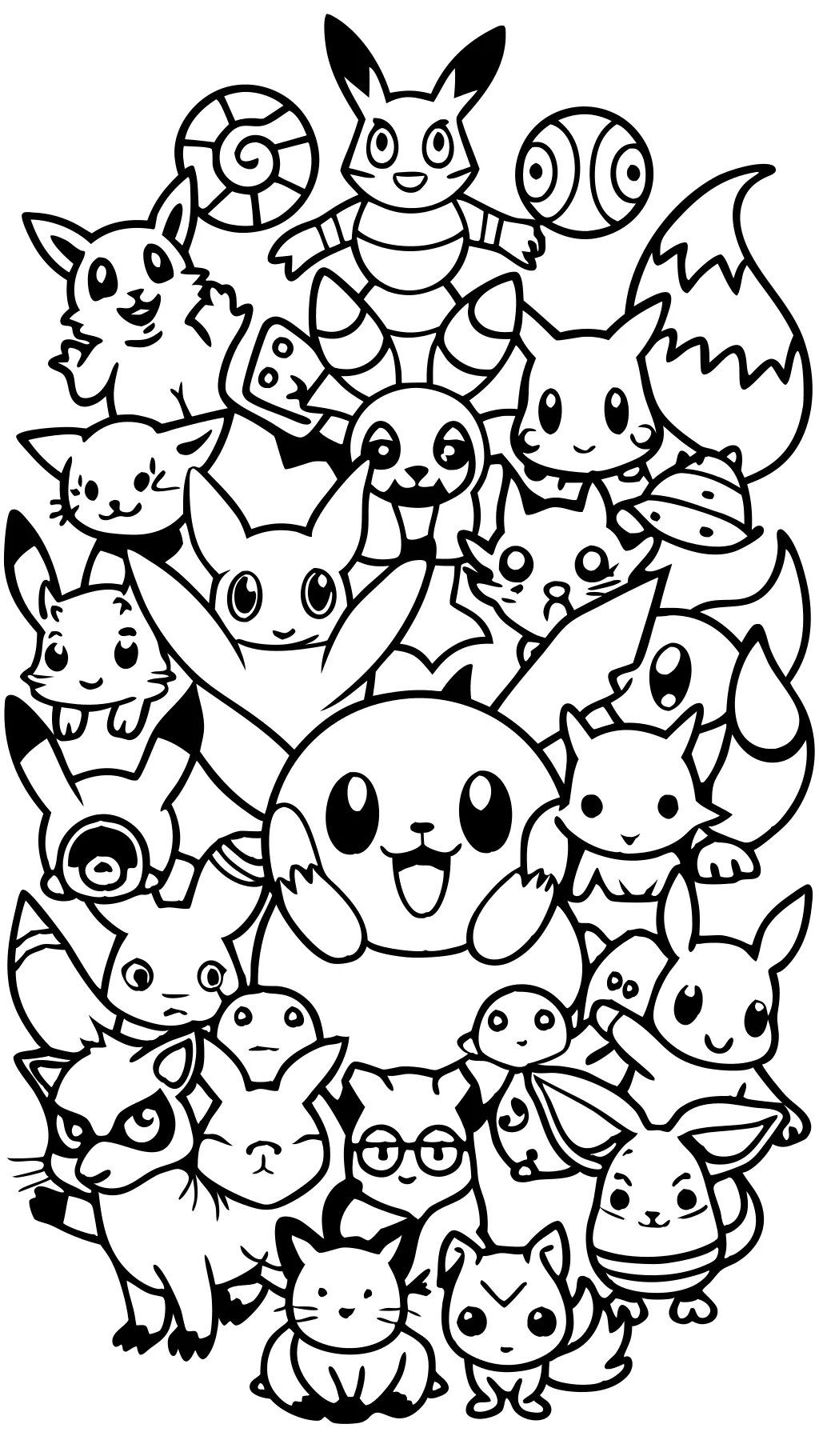 100 coloriages Pokémon